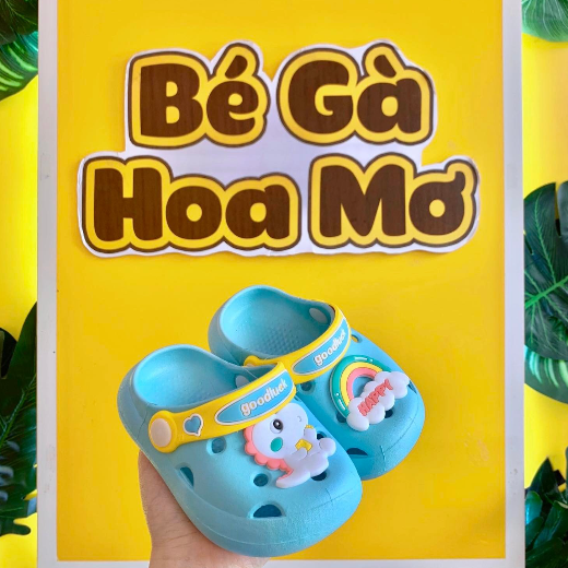 Dép sục khủng long baby