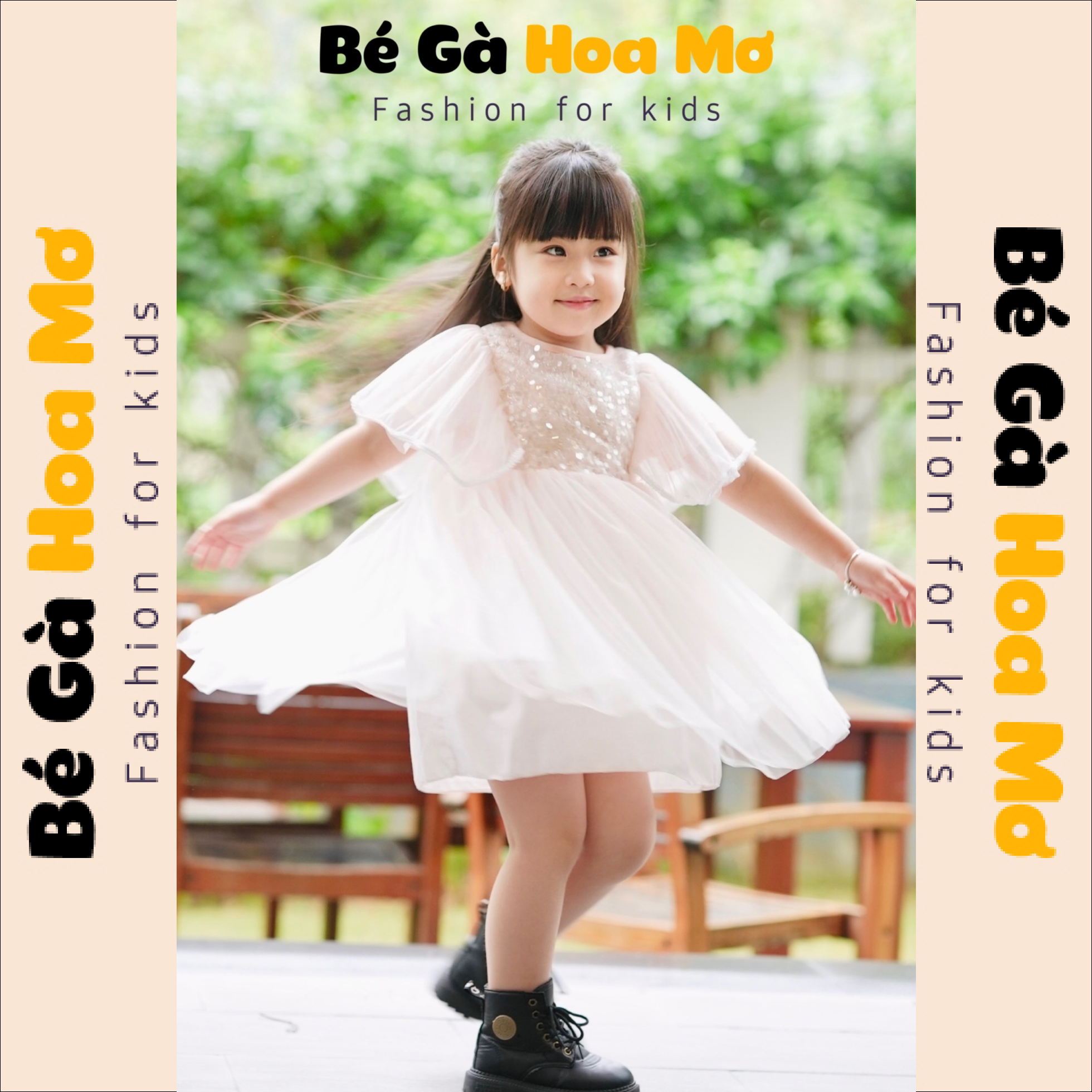 Váy công chúa ren đính cườm ngực 