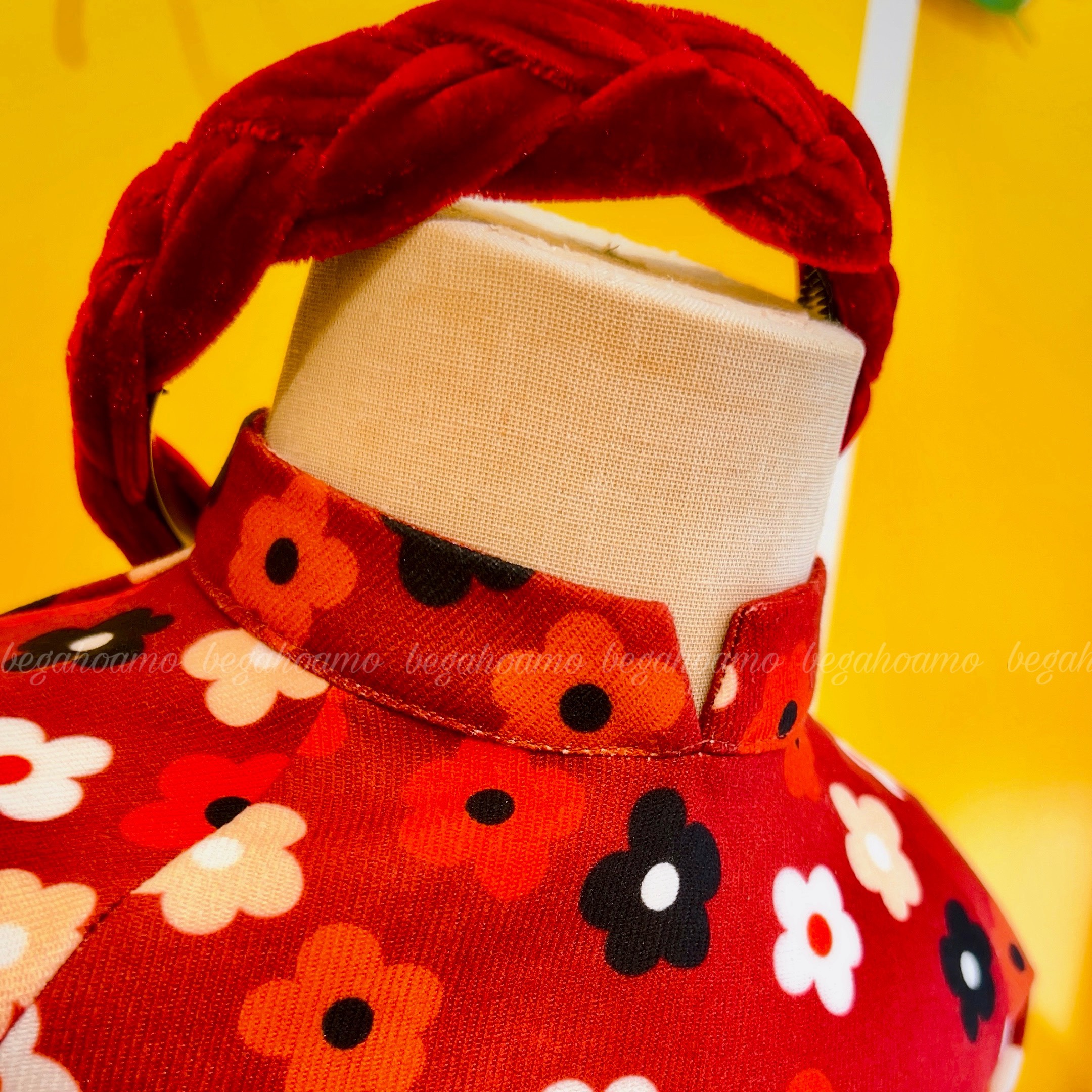  Set Áo dài hoa đỏ kèm xước