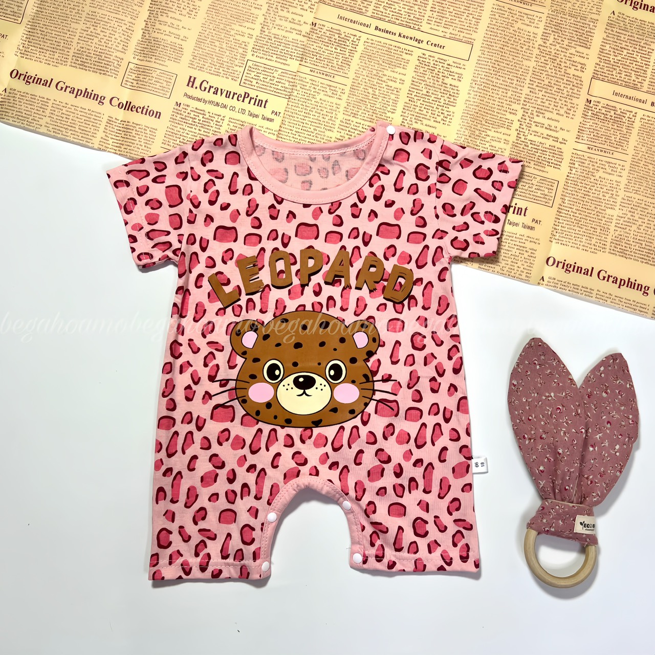 Body cộc cotton - Bé Gái