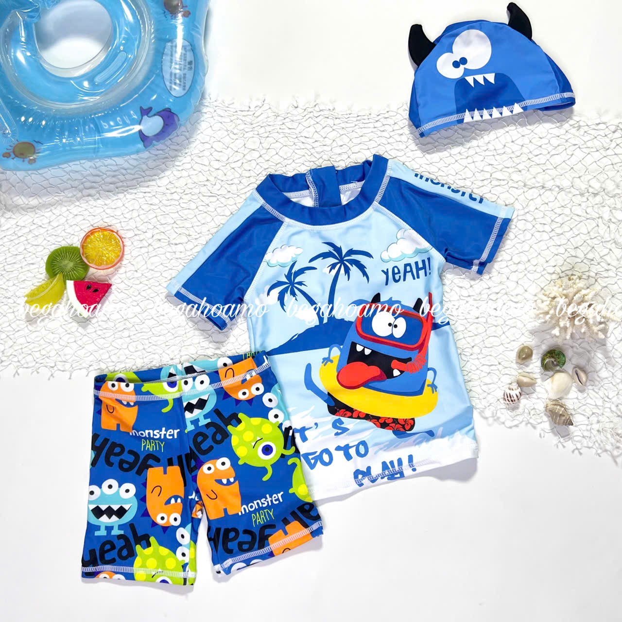 Set bơi 3ct Monster