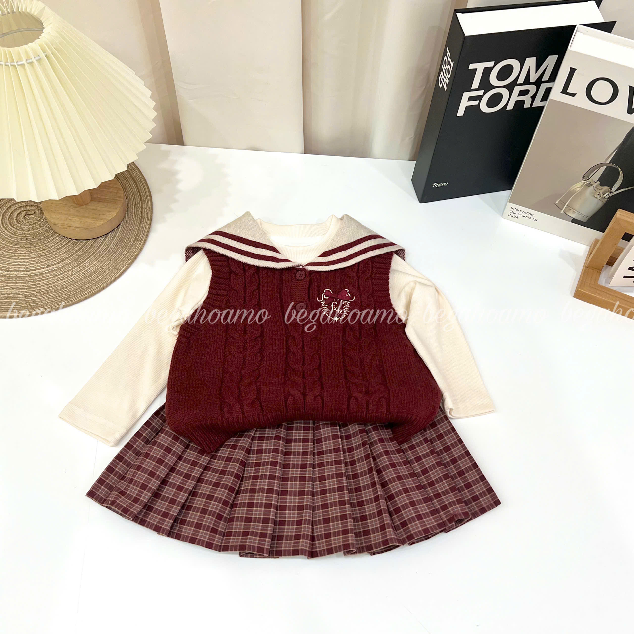 Set 3ct thủy thủ đỏ