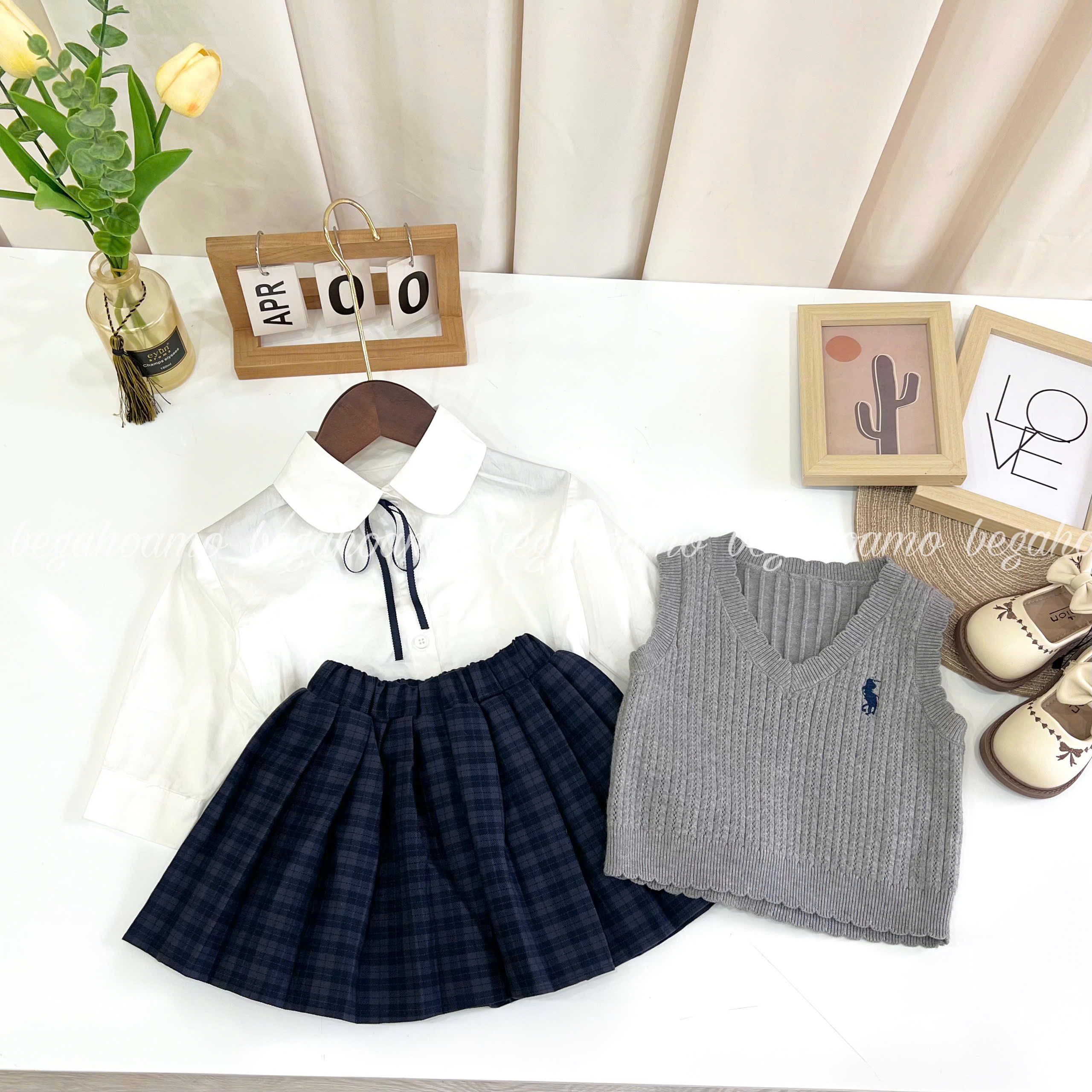 Set 3ct gile ghi polo