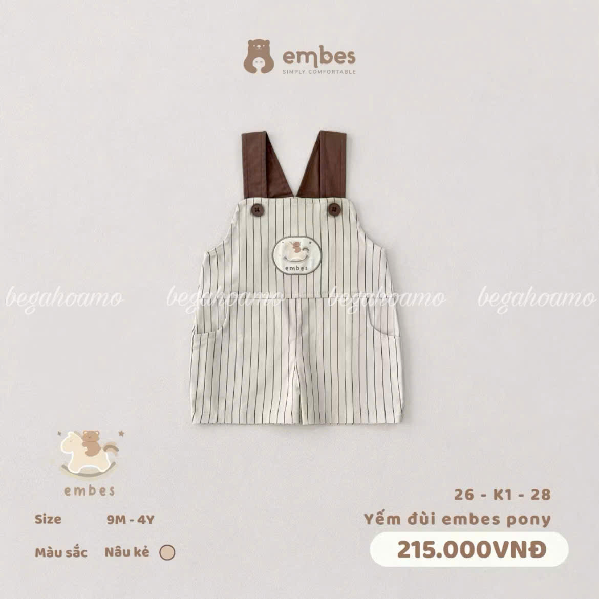 Yếm Đùi Embes